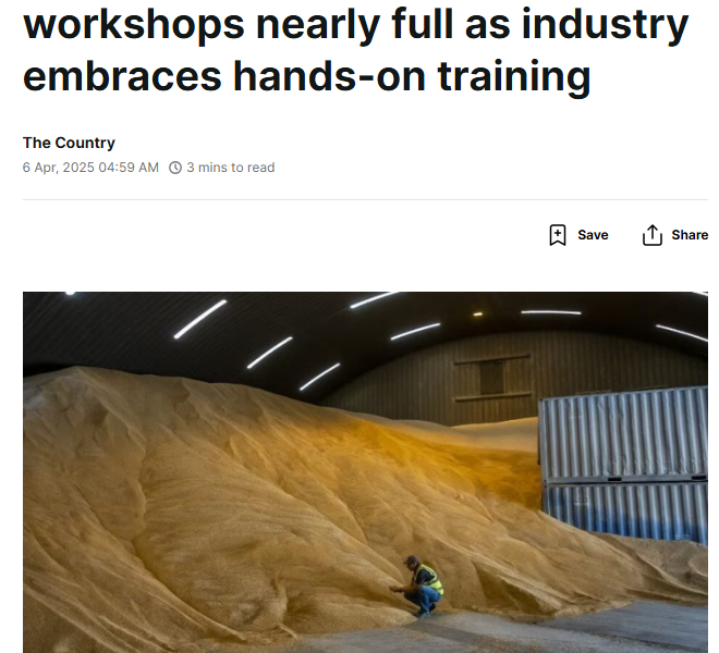 Media Article On Training